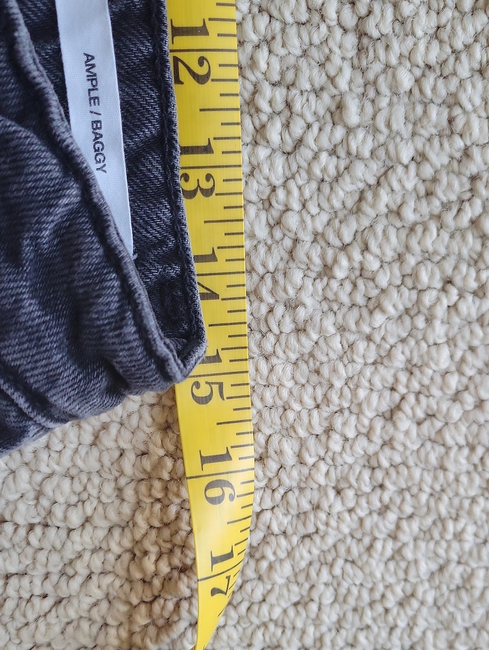 Garage Women's Straight Leg Jeans in Washed Black - Picture 4 of 5